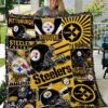 pittsburgh steelers premium quilt 071 ijxbh