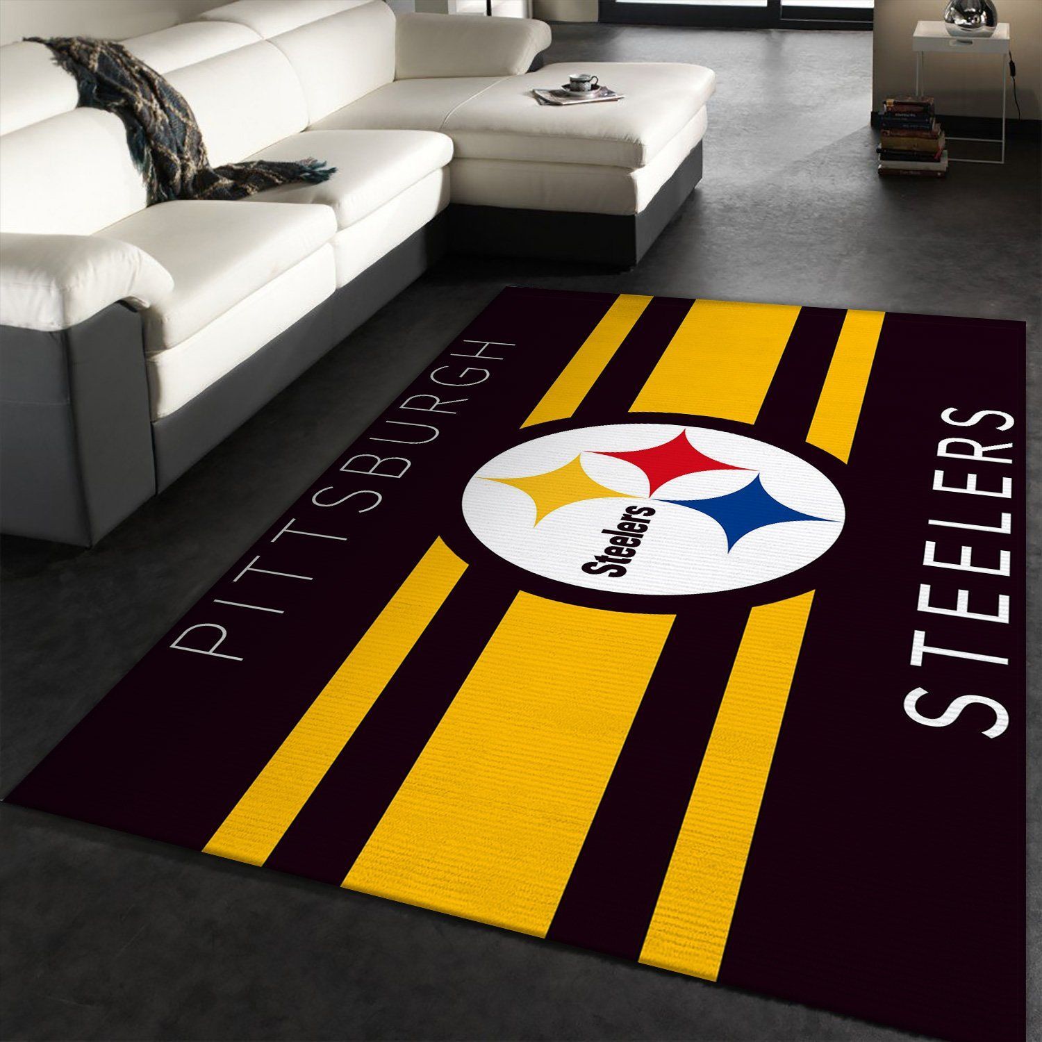 pittsburgh steelers rug custom size and printing 0