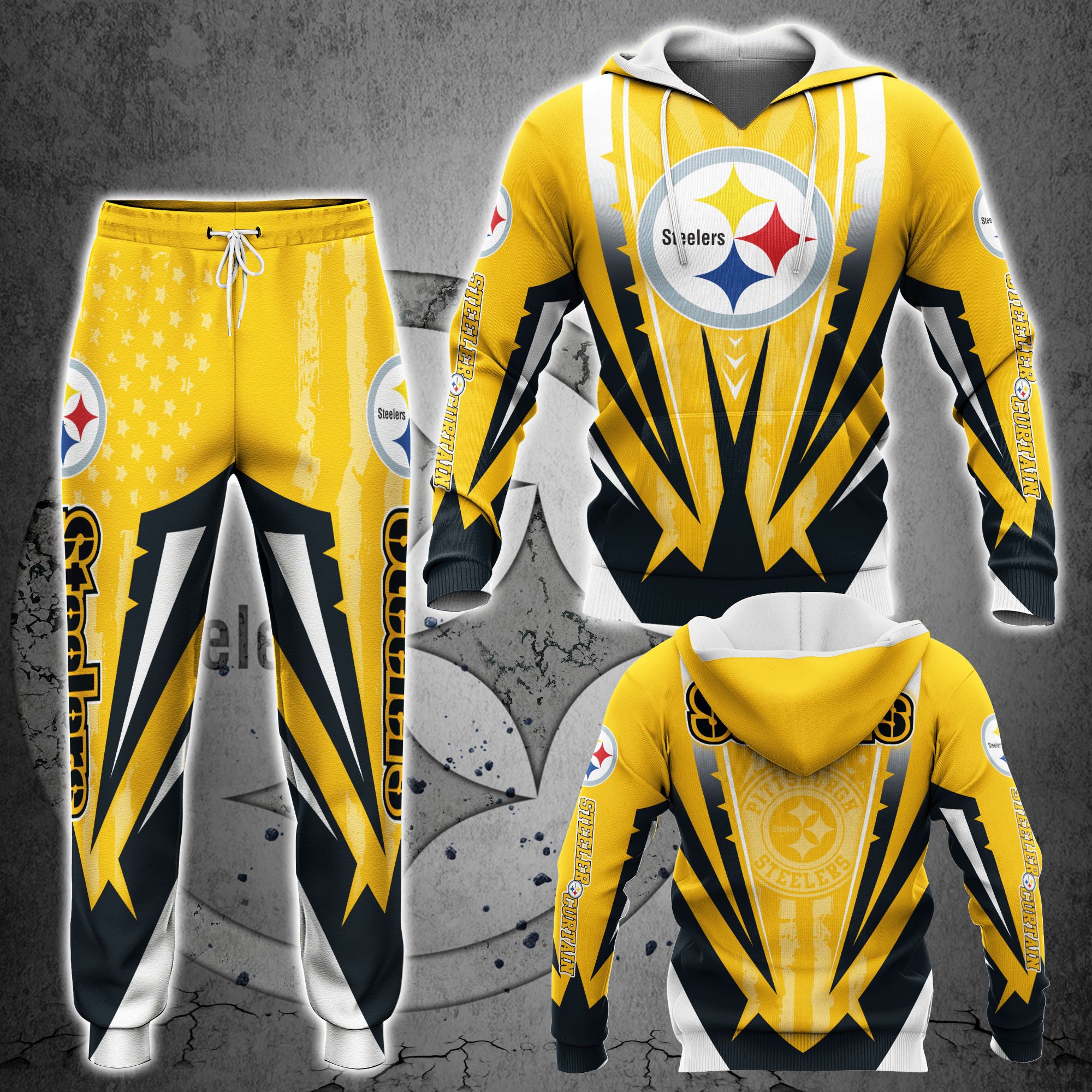 pittsburgh steelers nfl hoodie and jogger for sports enthusiasts na25472 x033rsya1u