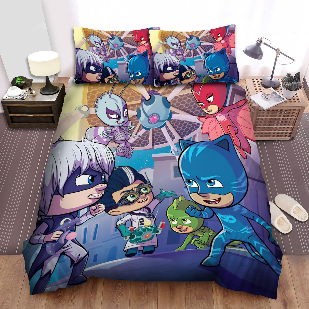 pj masks save the day time duvet cover bedroom sets comfortable bedding sets e1g4a