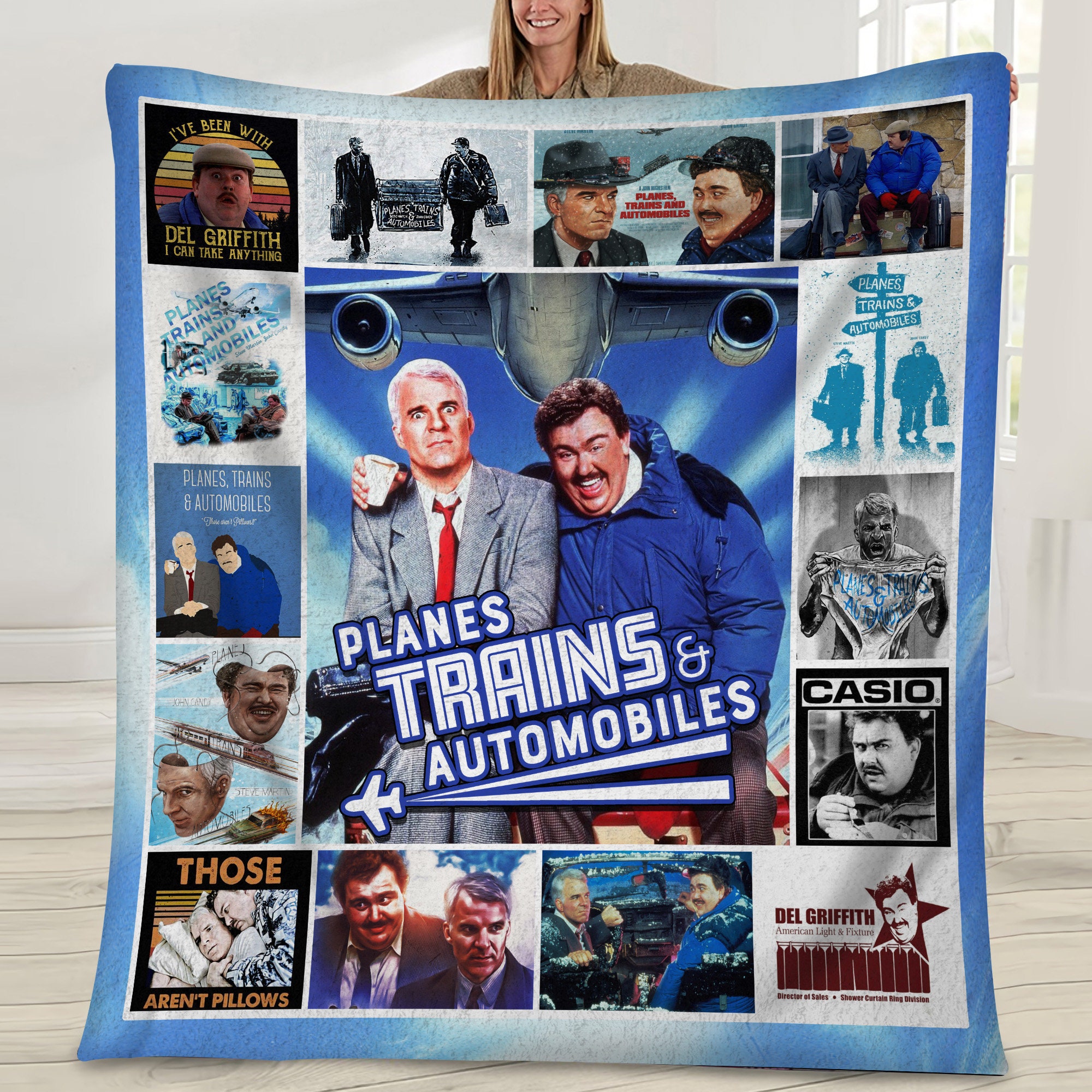 planes trains funny movie movie fan blanket n9d4h