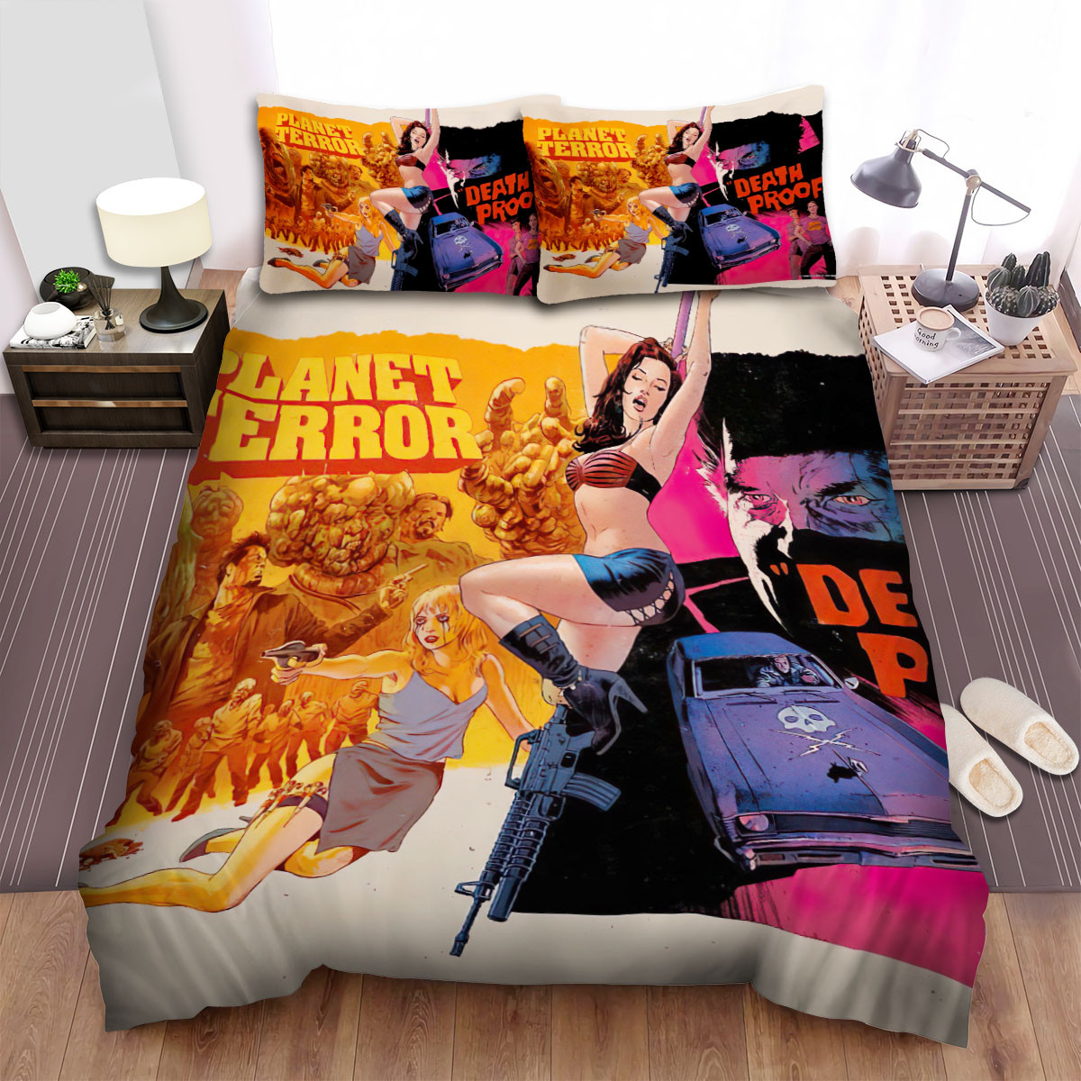 planet terror art duvet cover bedroom sets comfortable bedding sets 8kori