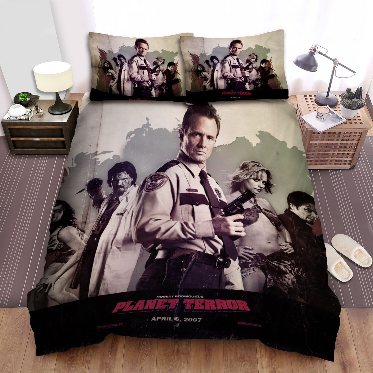 planet terror men bed sheets spread comforter duvet cover bedding sets cr2yh