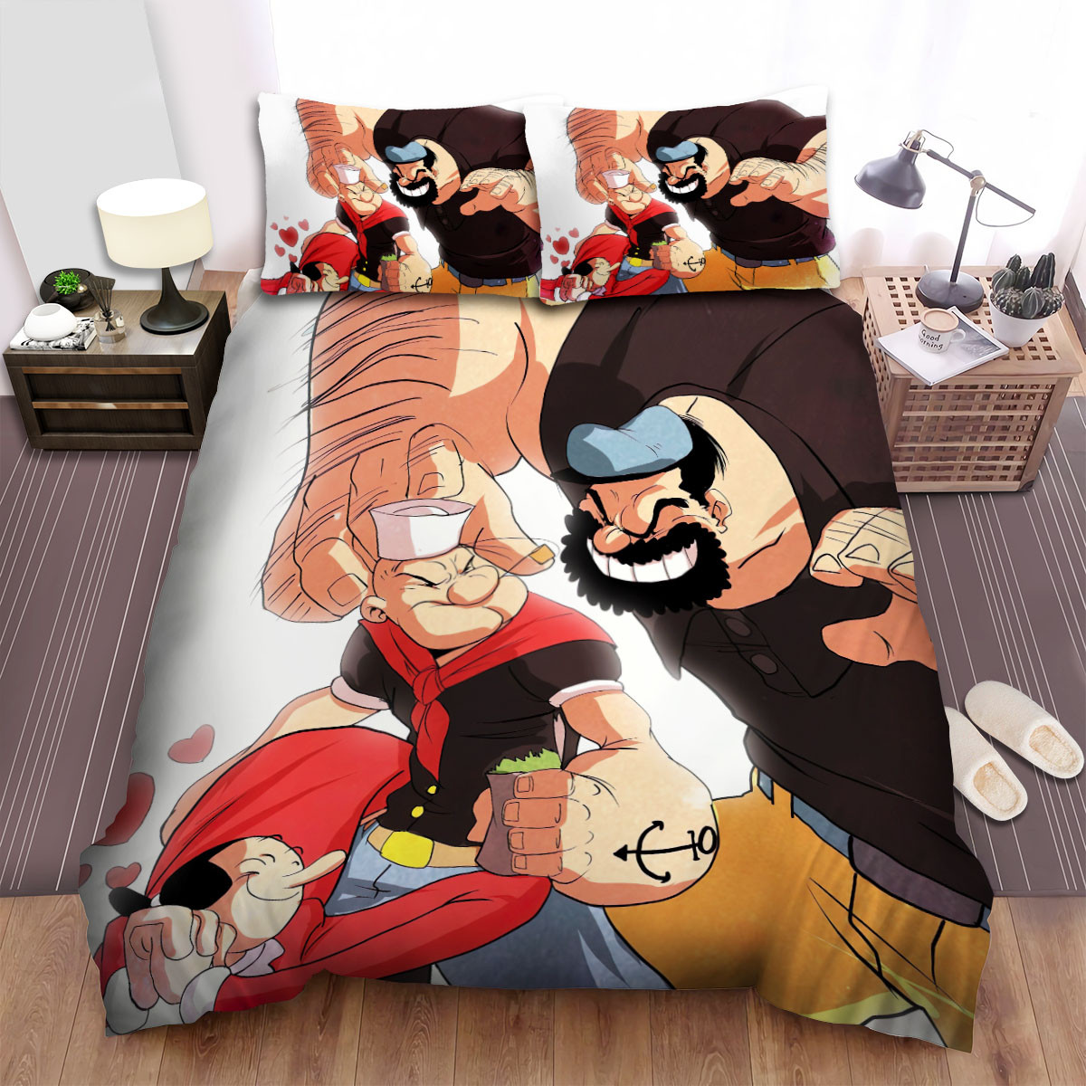 popeye vs bluto duvet cover bedroom sets comfortable bedding sets dzzhl