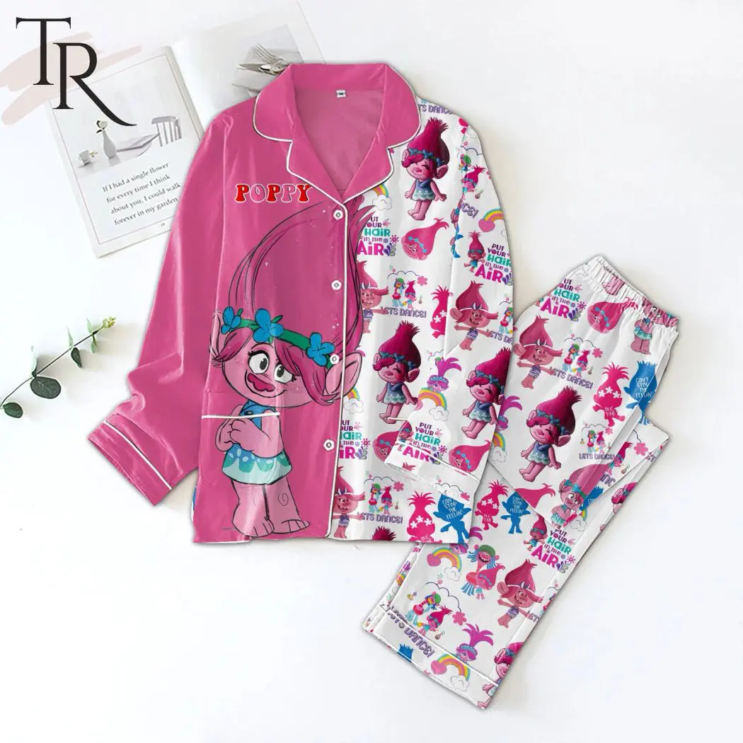 poppy dance trolls movie pajamas set 1 JfMVk