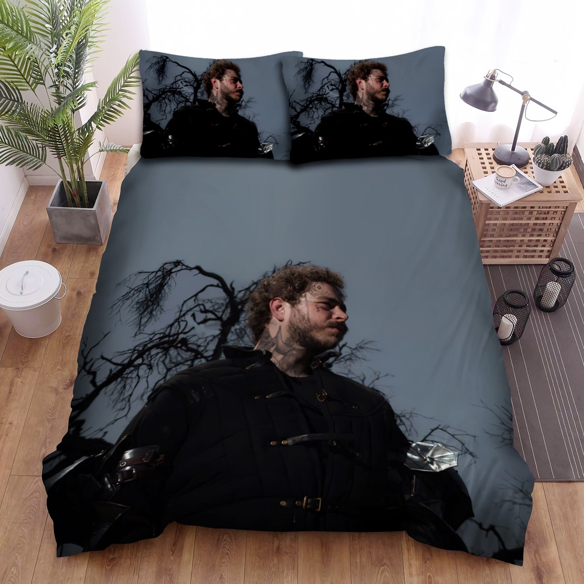 post malone on set photograph duvet cover bedroom sets comfortable bedding sets xsajo