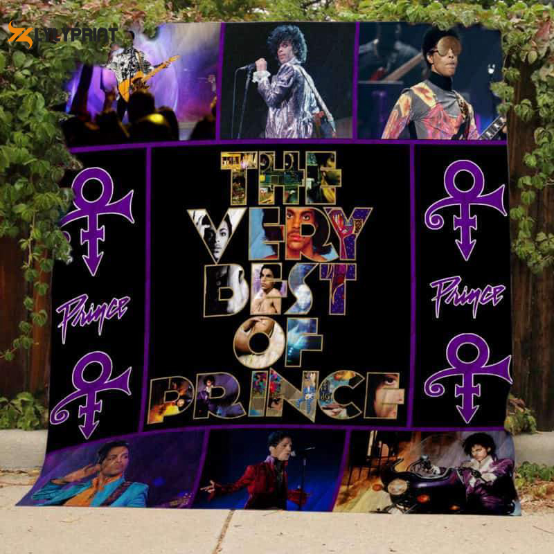 prince quilt blanket for fans home decor gift n2