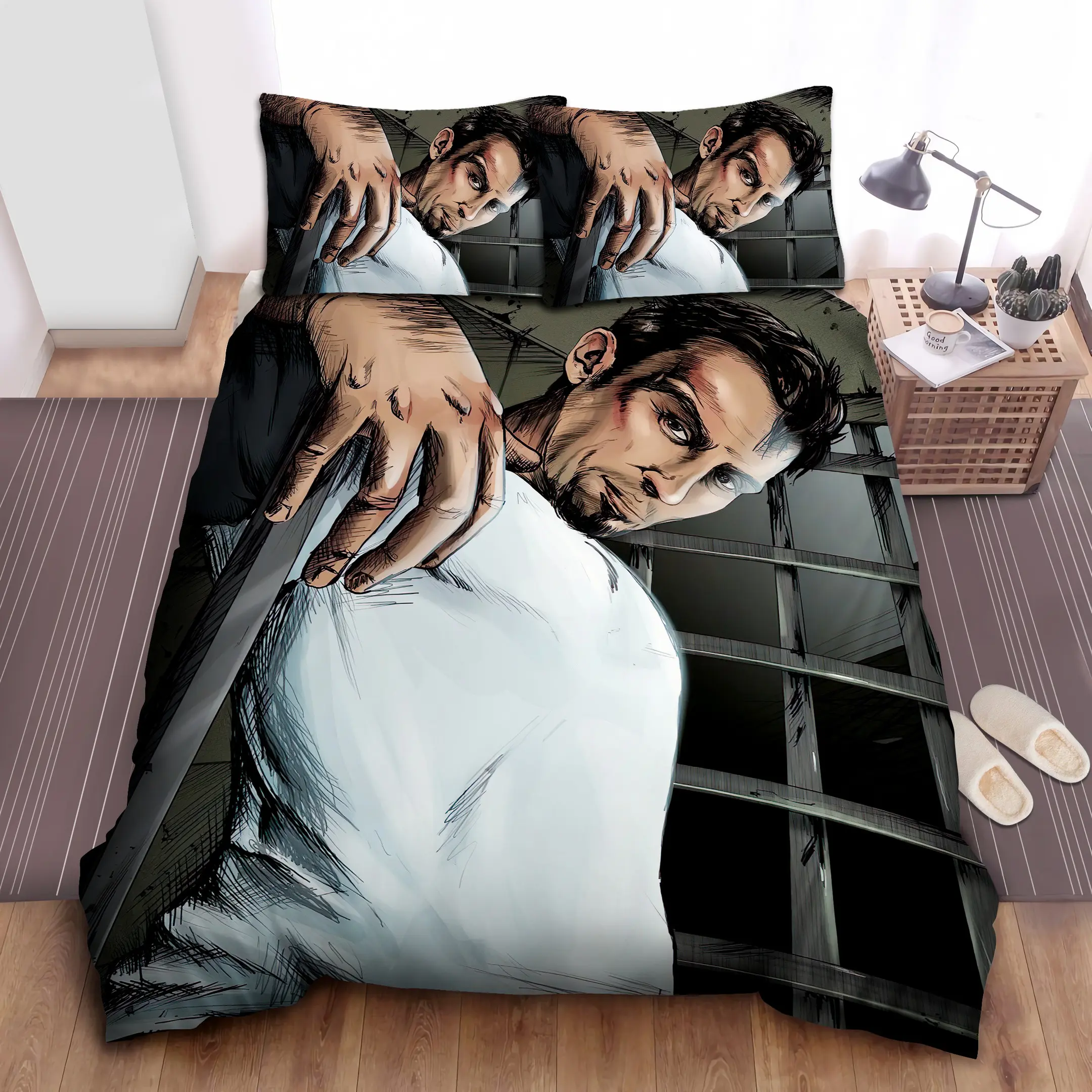 prison break t bag comics art bed sheets spread comforter duvet cover bedding sets tu1rg