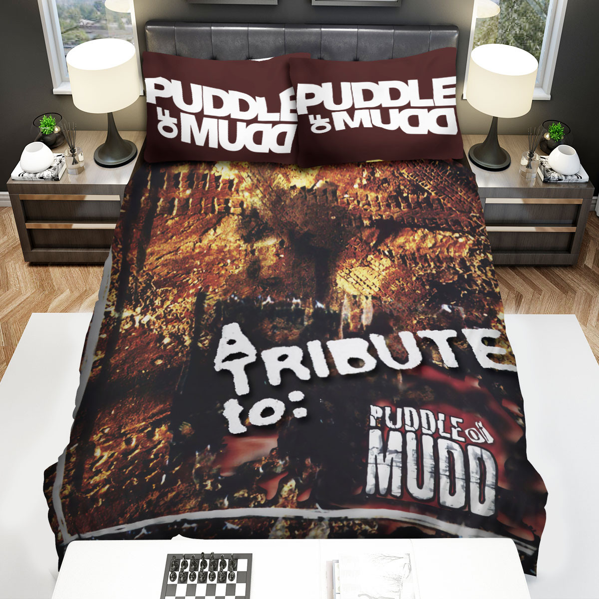 puddle of mudd a tribute to bed sheets spread comforter duvet cover bedding sets 96hxd