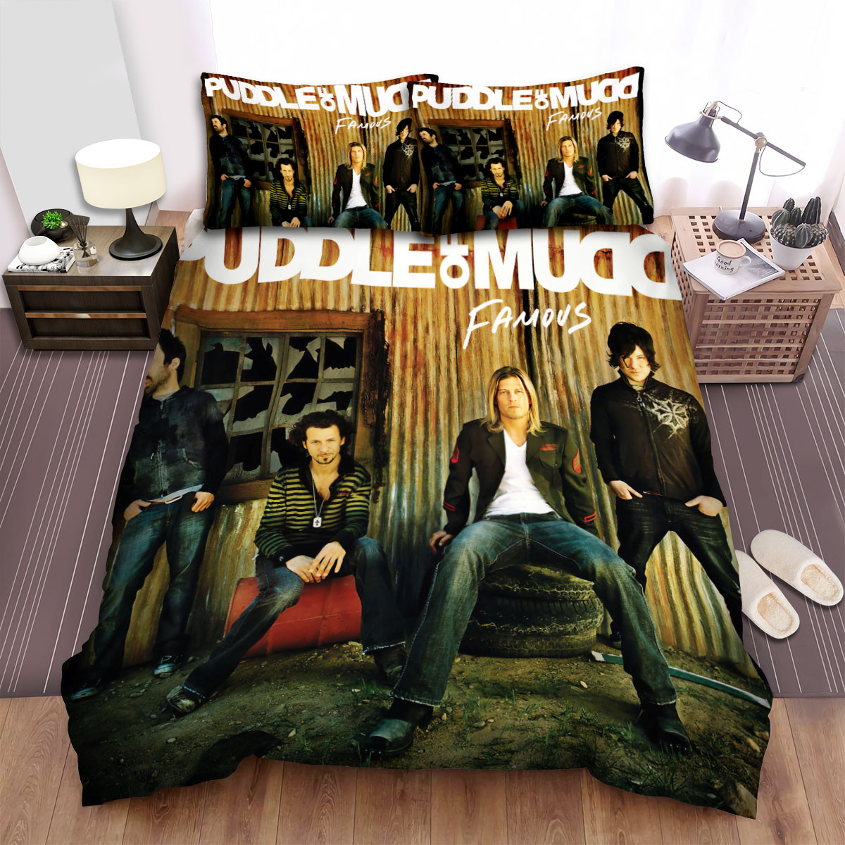 puddle of mudd famous bed sheets spread comforter duvet cover bedding sets dckde