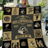 purdue boilermakers 1 quilt blanket for fans home decor gift