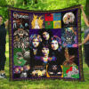 queen band queen band collection a night with queen quilt blanket 1