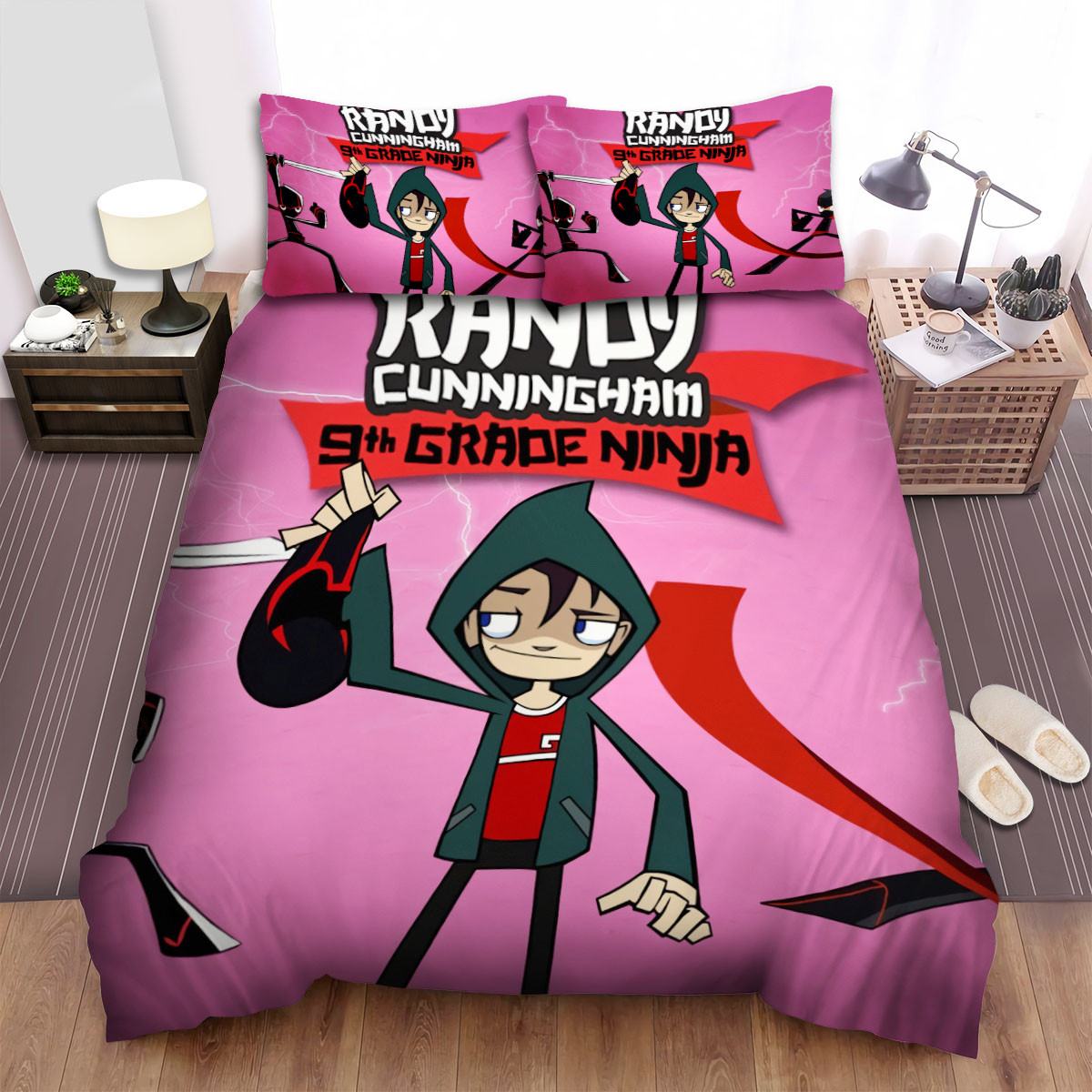 randy cunningham 9th grade ninja moments bed sheets spread duvet cover bedding sets iljf6