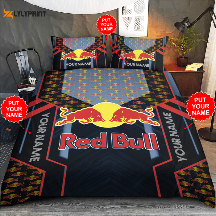 red bull racing duvet cover bedding set bd781