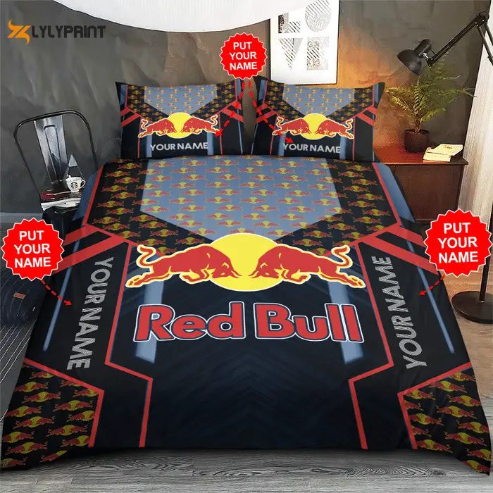 red bull racing duvet cover bedding set bd781
