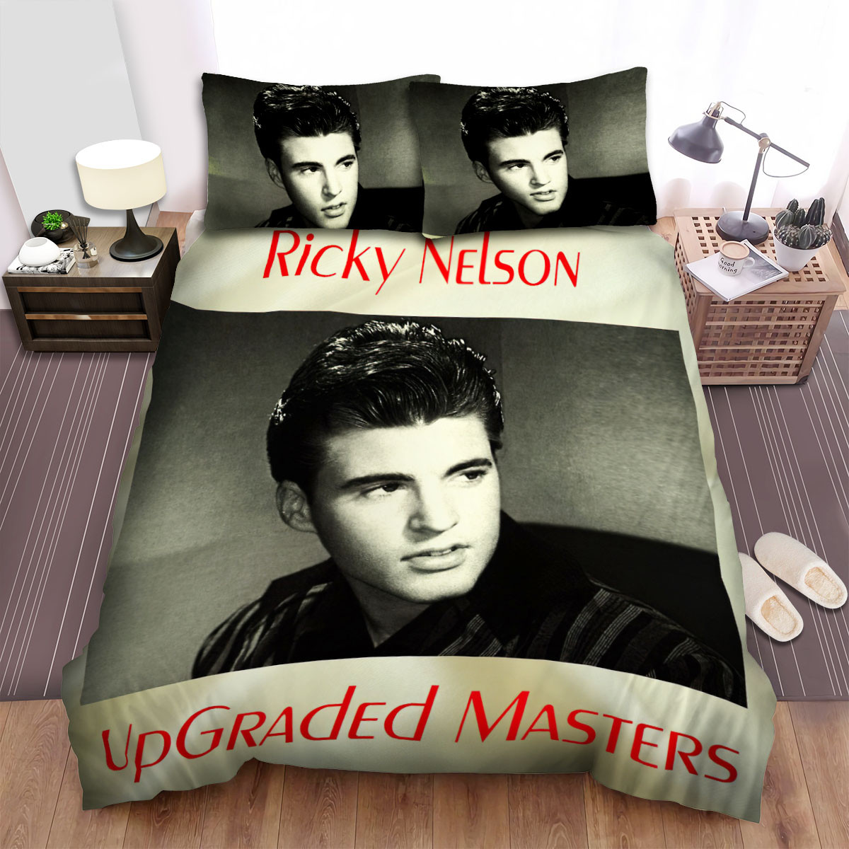 ricky nelson upgraded masters bed sheets spread comforter duvet cover bedding sets sjme5