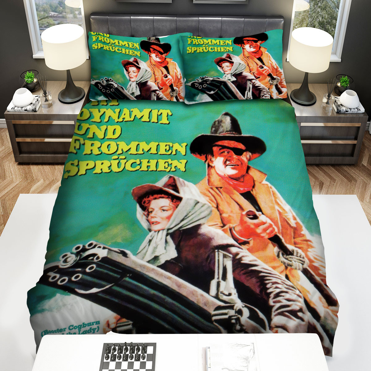 rooster cogburn poster 5 duvet cover bedroom sets comfortable bedding sets h3bek