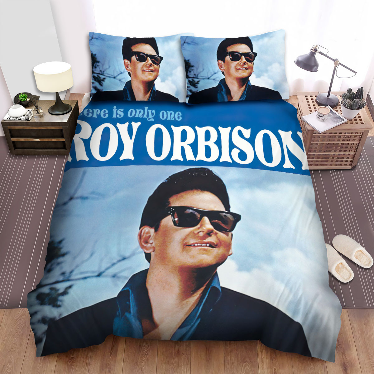 roy orbison there is only one bed sheets spread comforter duvet cover bedding sets j5m53