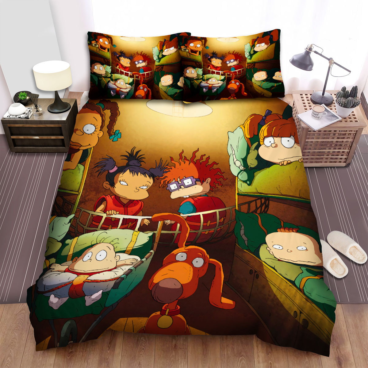 rugrats friends sleeping together duvet cover bedroom sets comfortable bedding sets 2yvsu