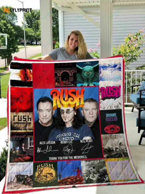 rush band 1 quilt blanket