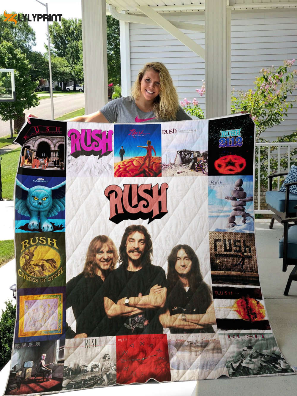 rush quilt blanket for fans home decor gift 1