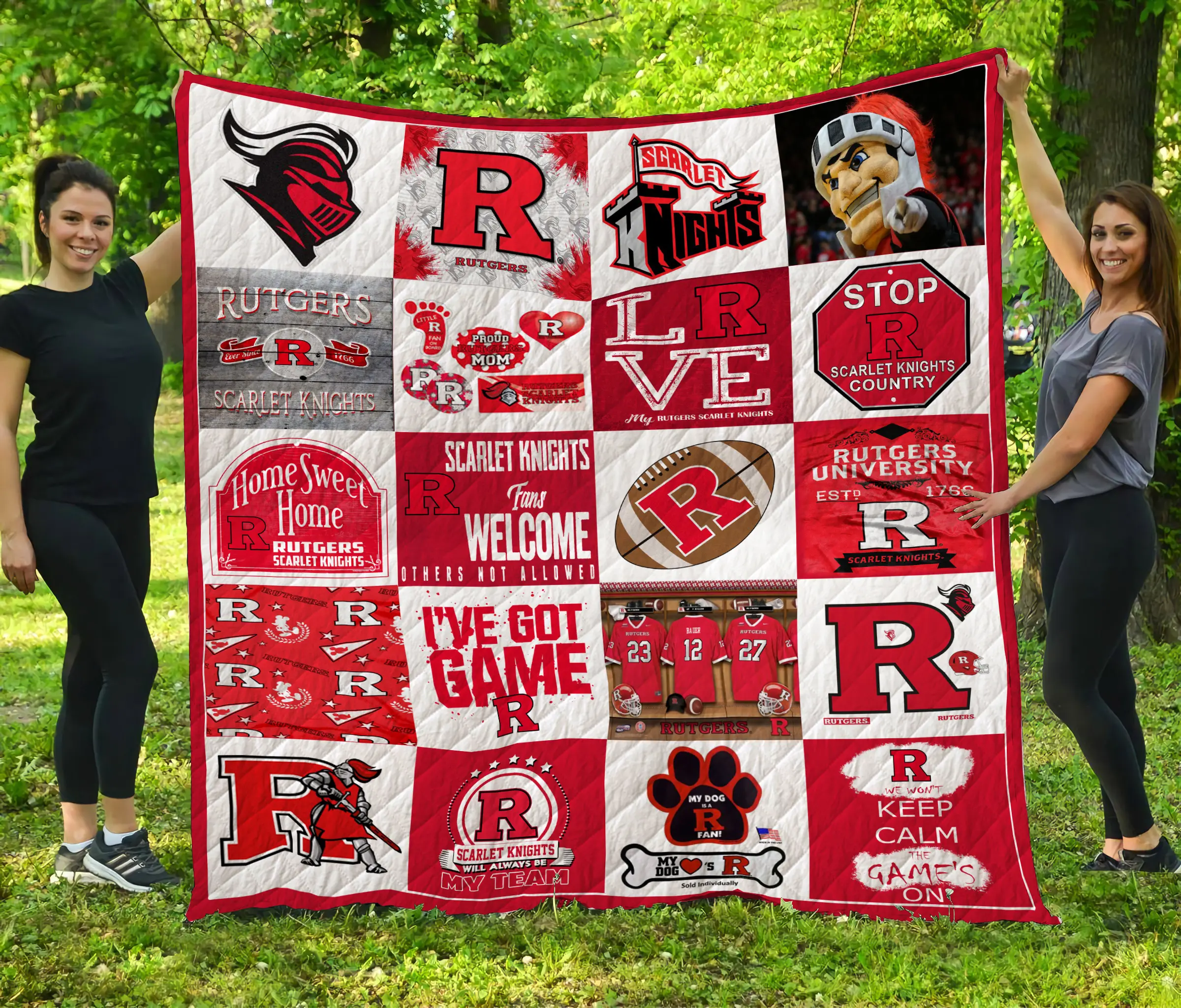 rutgers scarlet knights quilt blanket 2024 edition 20240223080018580