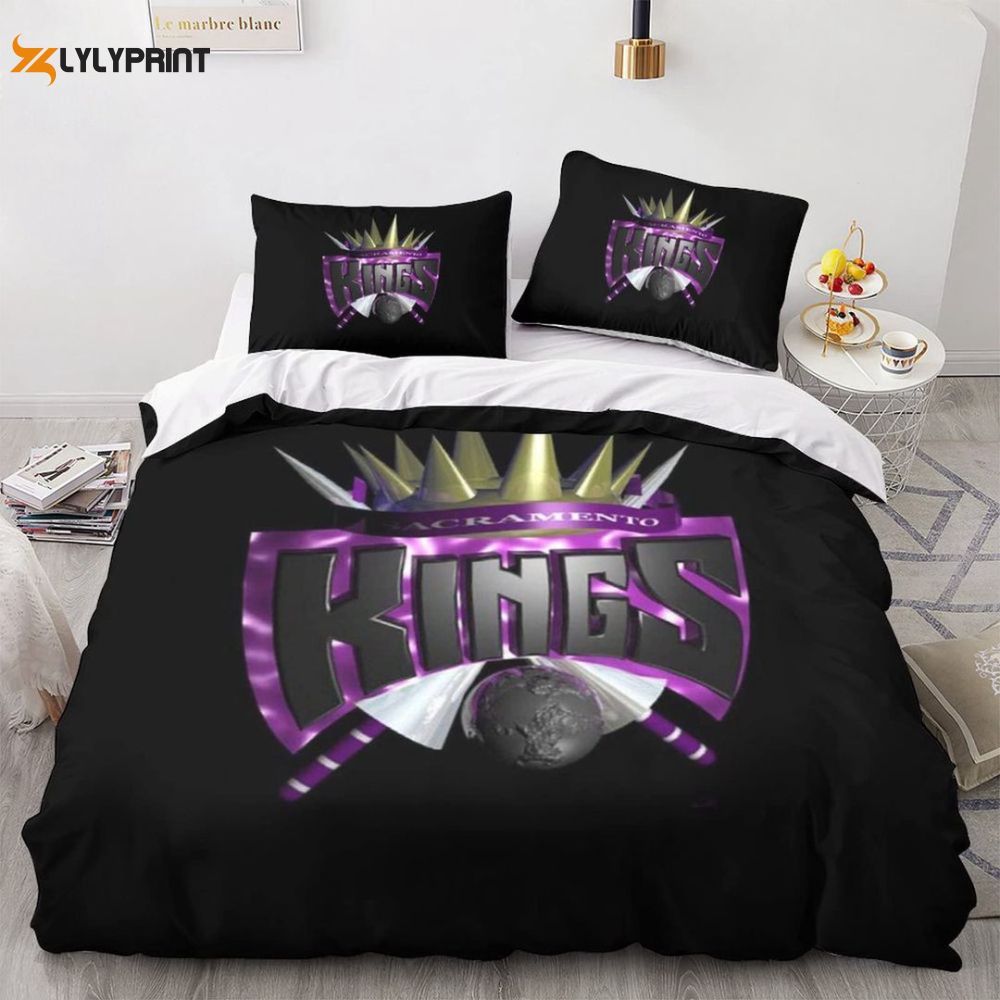 sacramento kings duvet cover bedding set bd792
