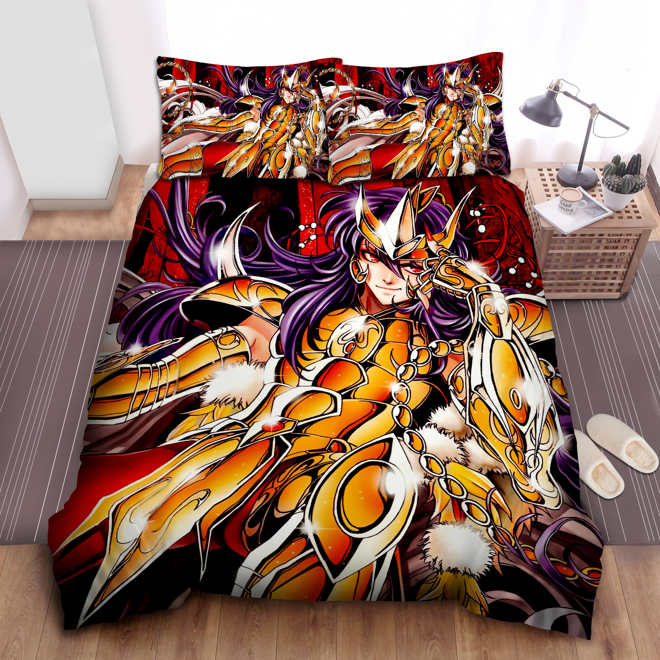 saint seiya bed sheets spread comforter duvet cover bedding sets hjsdx