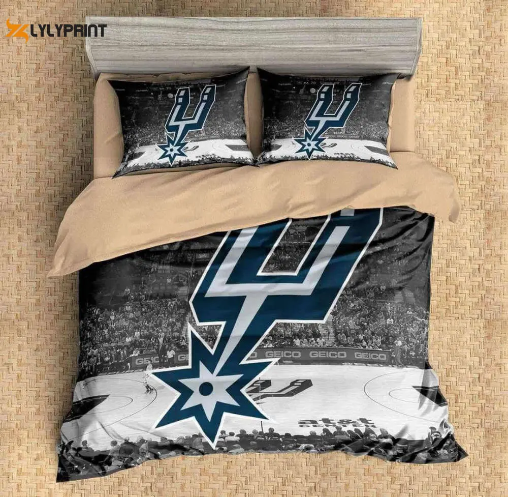 san antonio spurs duvet cover bedding set bd795