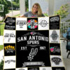 san antonio spurs quilt blanket for fans home decor gift 1