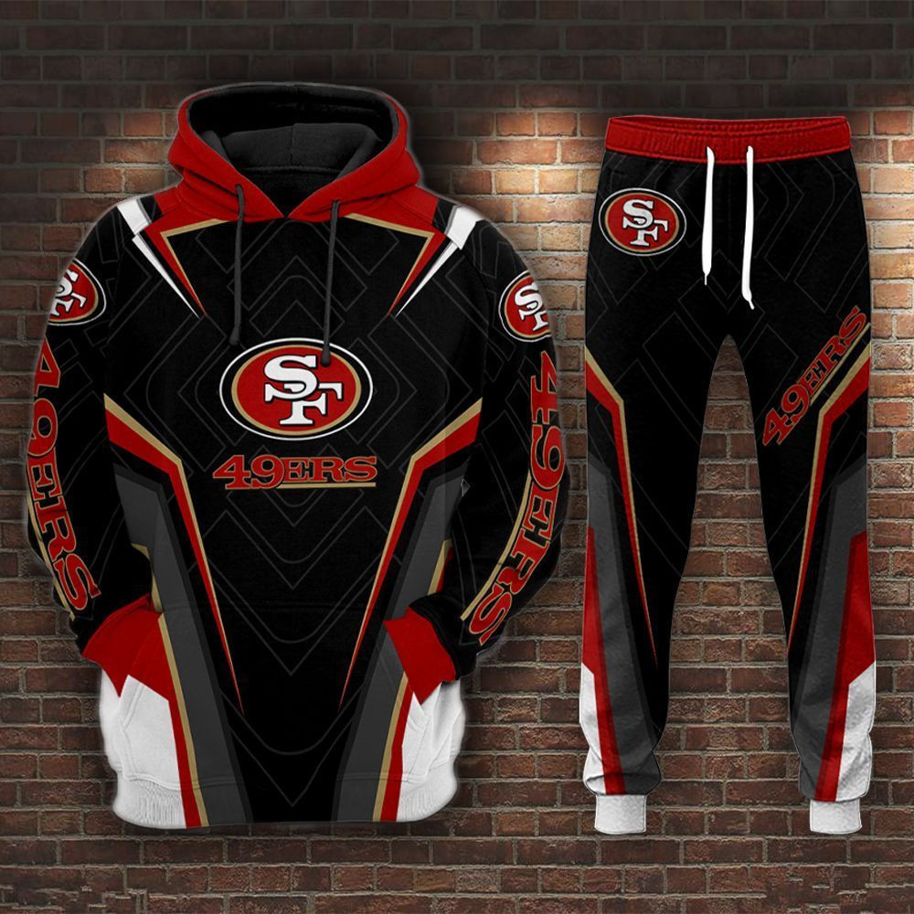 san francisco 49ers joggers hoodie 001 nwwvz