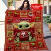 san francisco 49ers personalized premium quilt bg29 o1uk2