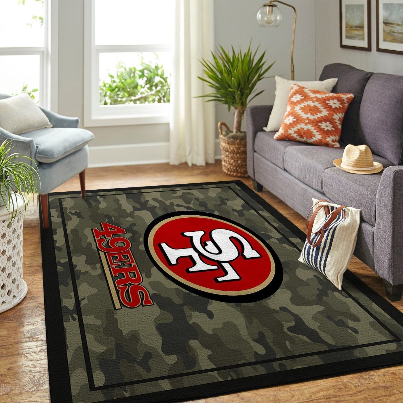 san francisco 49ers rectangle rug 88 0vgke