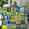 san jos state spartans quilt blanket for fans home decor gift 1