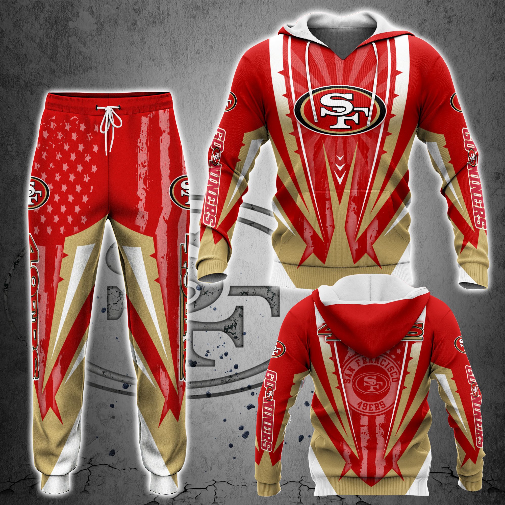 san francisco 49ers nfl hoodie and jogger for sports enthusiasts na25472 wlqmqizqdr