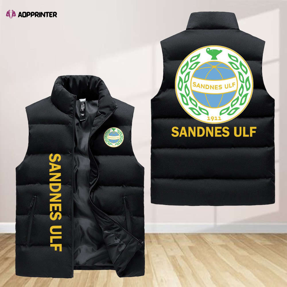 sandnes ulf sleeveless puffer jacket custom for fans spj0251