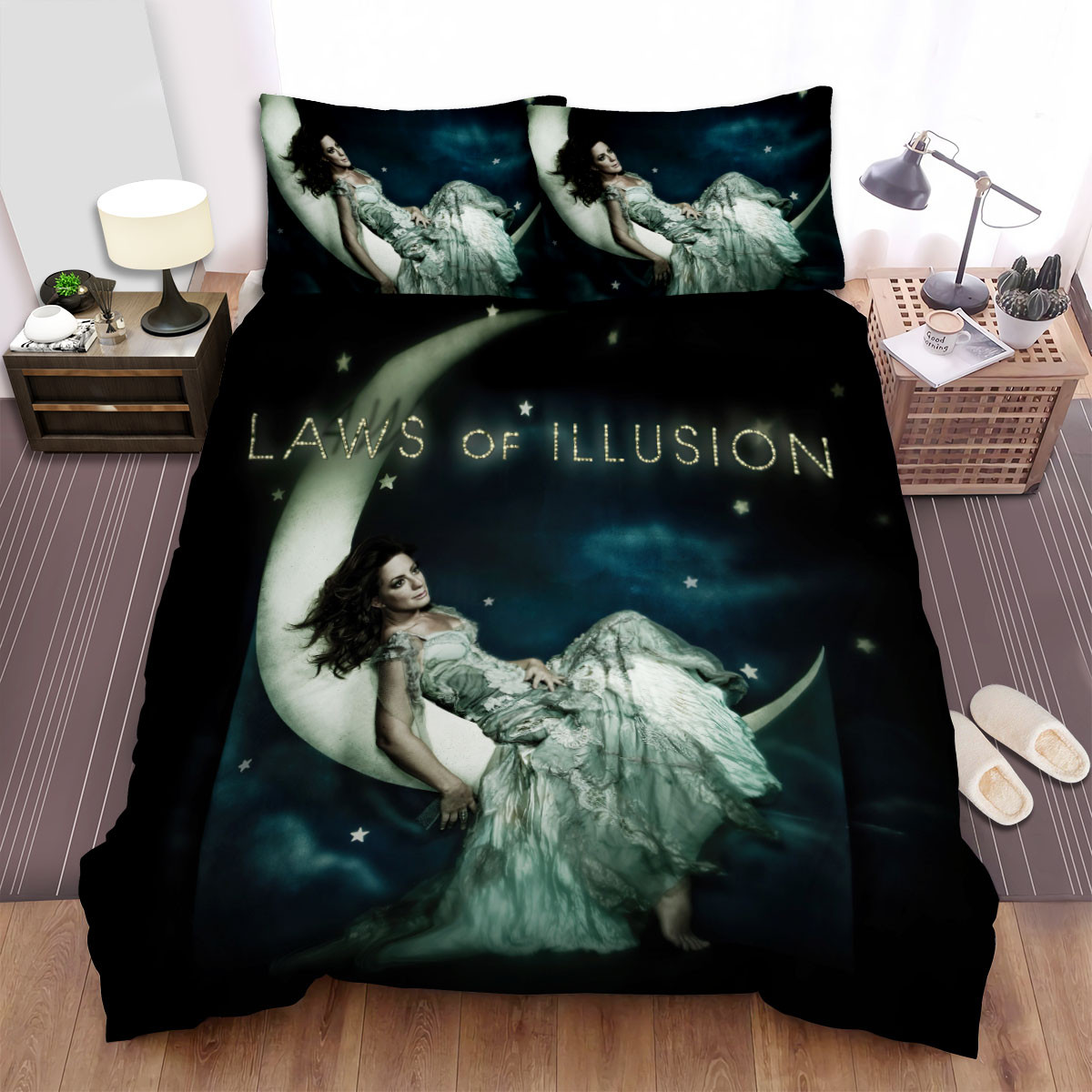 sarah mclachla laws of illusion bed sheets spread comforter duvet cover bedding sets dieu4