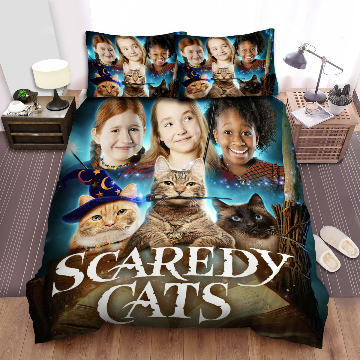 scaredy cats 2021 movie poster duvet cover bedroom sets comfortable bedding sets 9yuq8