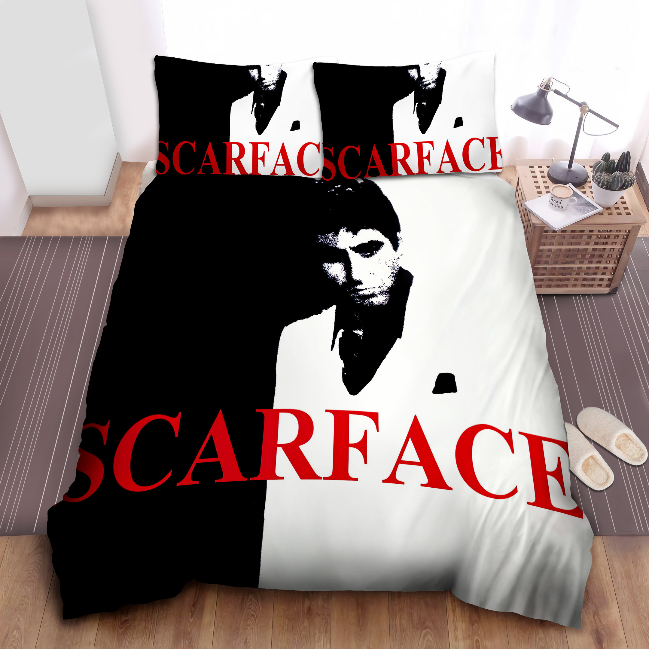 scarface al pacino movie poster bed duvet cover bedding sets 4isky