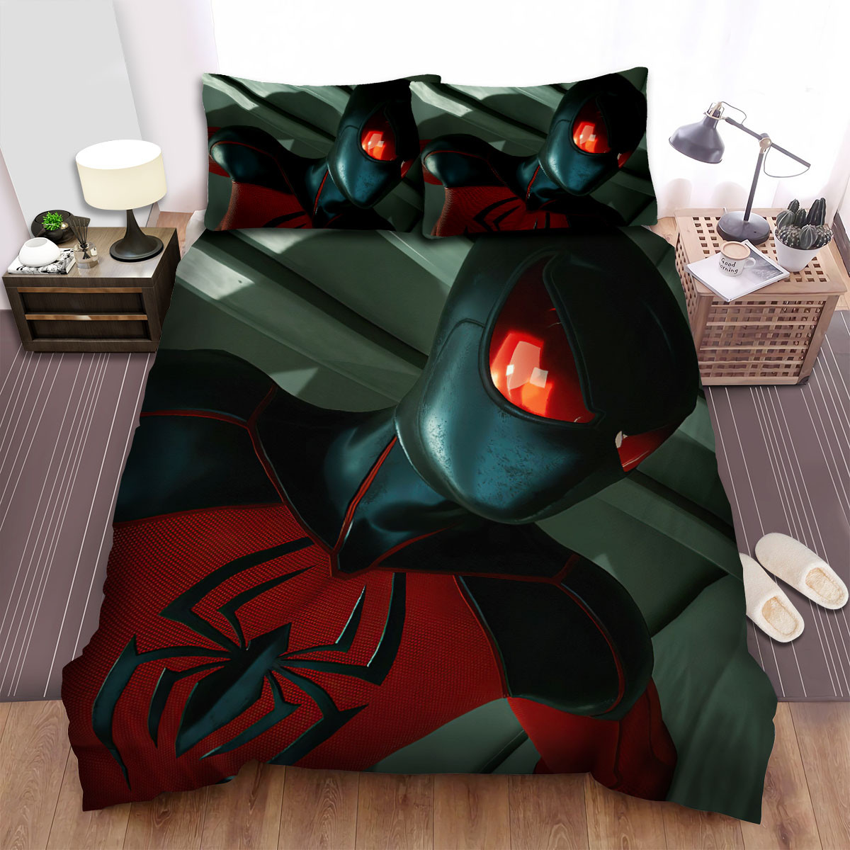 scarlet spider ben reilly comic bed sheets spread comforter duvet cover bedding sets pjc7w