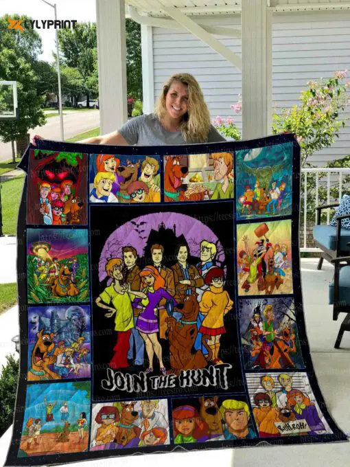 scooby doo 1 quilt blanket for fans home decor gift 2 3