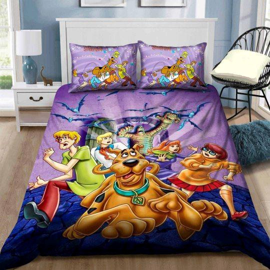 scooby doo customize duvet cover bedroom sets comfortable bedding sets tx216