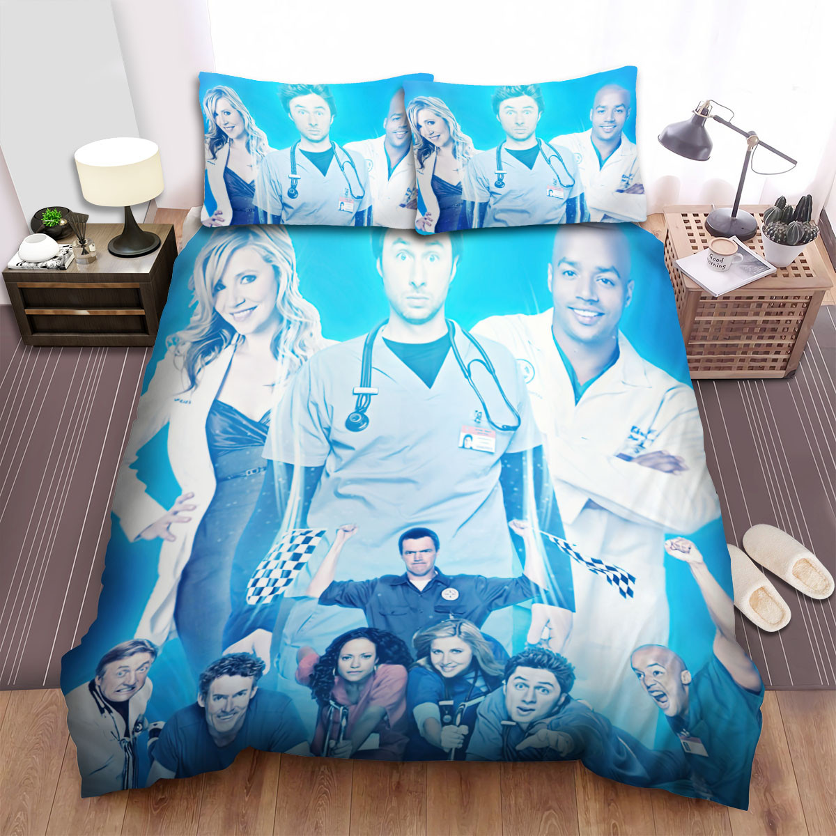 scrubs movie poster 4 bed sheets spread comforter duvet cover bedding sets wkjmg