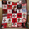 sdsu marching aztecs quilt blanket for fans home decor gift 1q