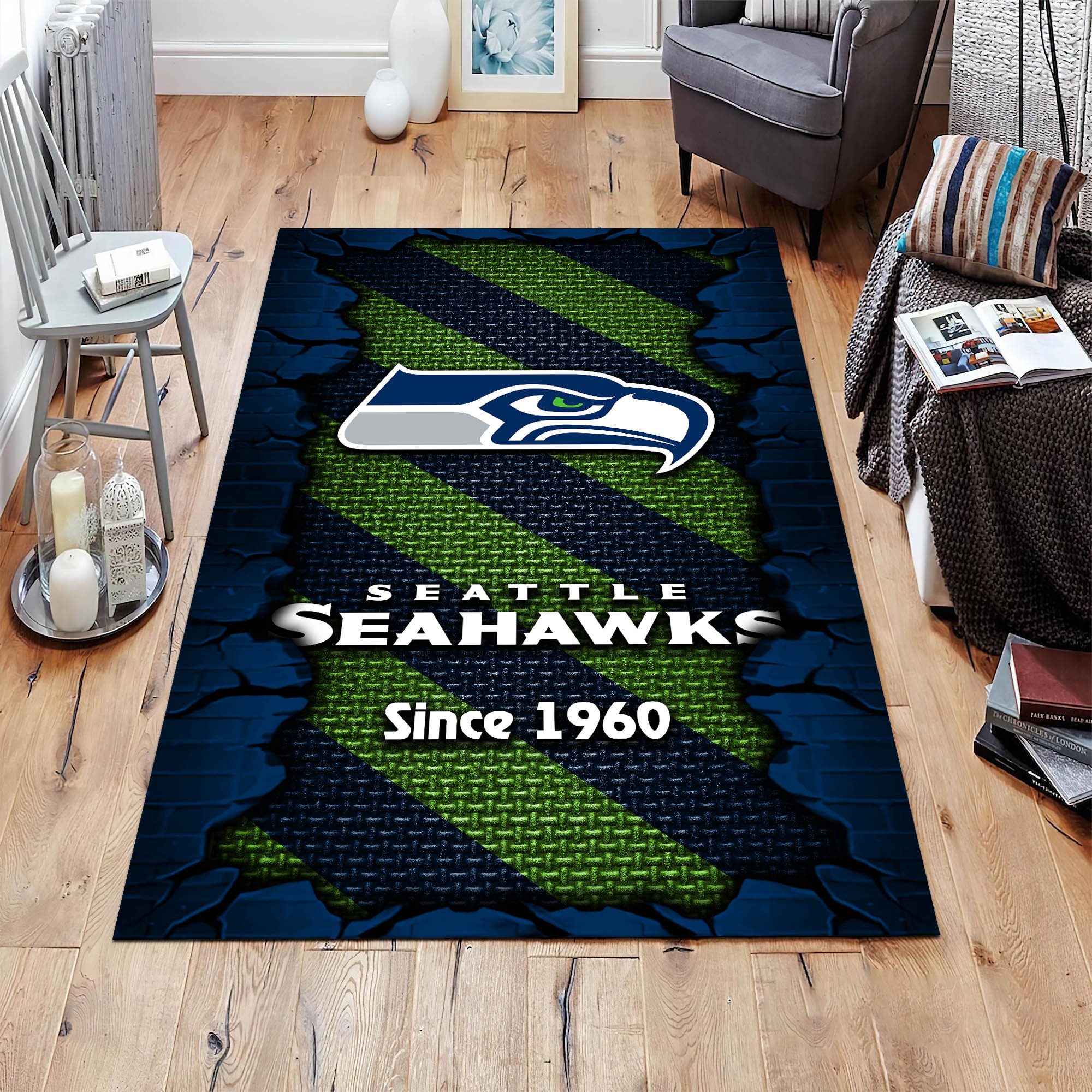 seattle seahawks living room rug football team living room rug football fan gifts ehivm 54132 xks7u