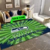 seattle seahawks personalized premium rectangle rug 69 nocex