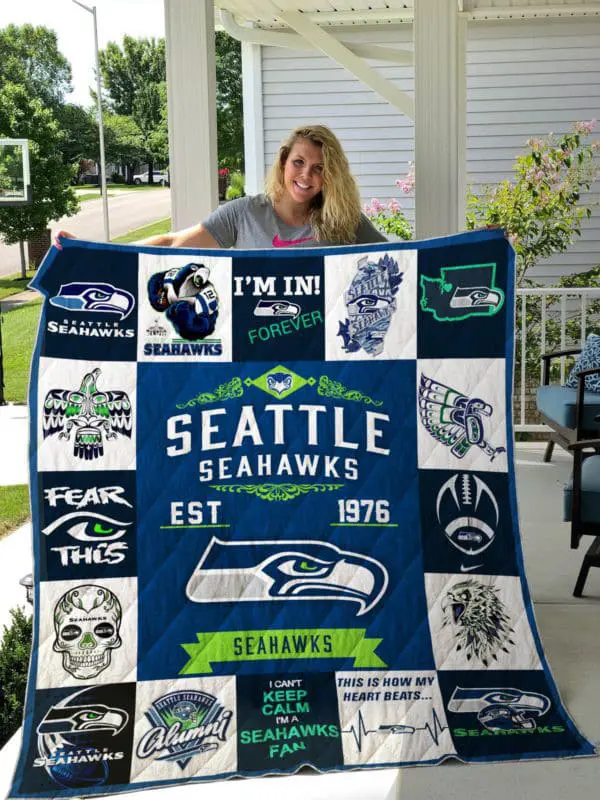 seattle seahawks premium quilt bg113 cdn3n