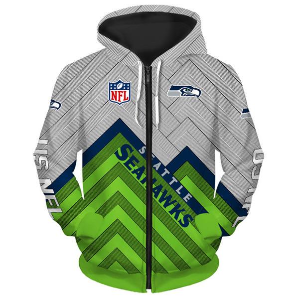 seattle seahawks zip up hoodie 3d sweatshirt for fan football sweatshirt 1000x