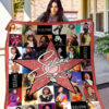 selena quintanilla quilt blanket for fans home decor gift 1