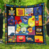 sesame street quilt blanket funny gift idea o9xwy